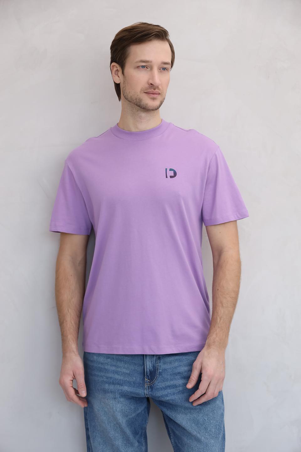 Футболка Tom Tailor denim лавандовая