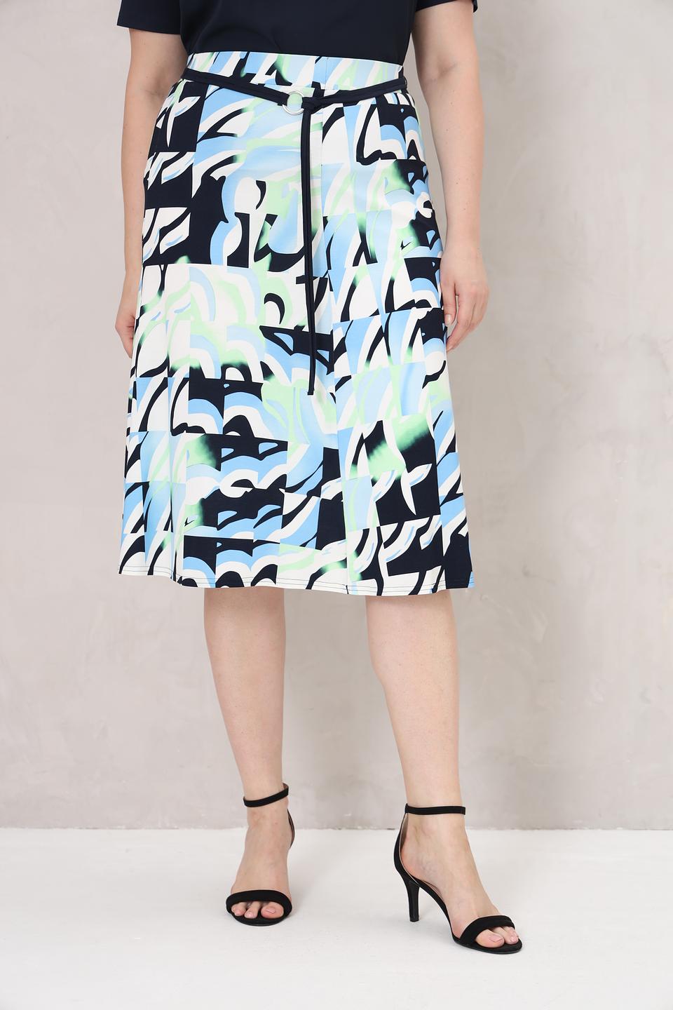 Юбка Frank Walder с принтом