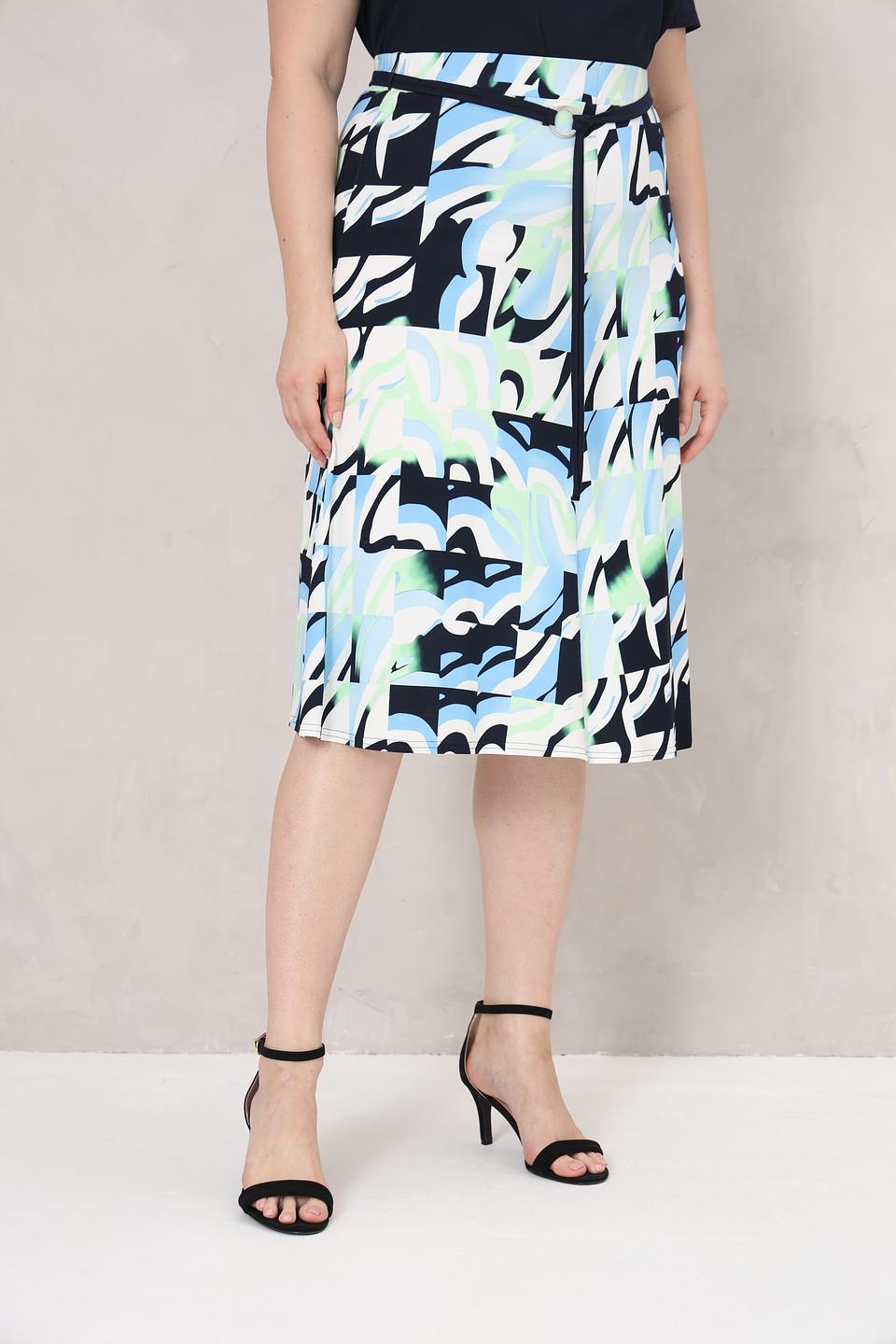 Юбка Frank Walder с принтом