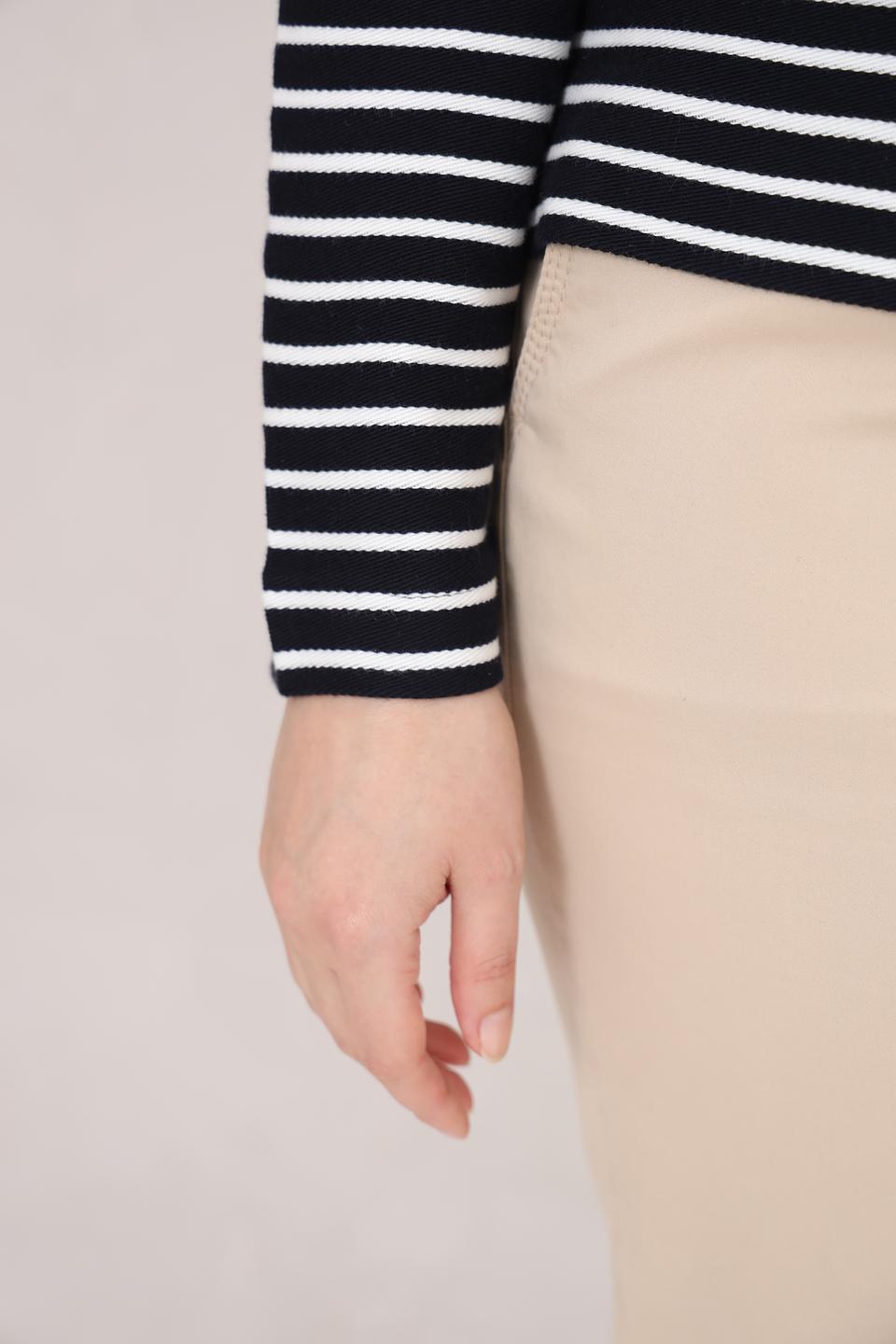 Пуловер Gerry Weber полоска чёрный