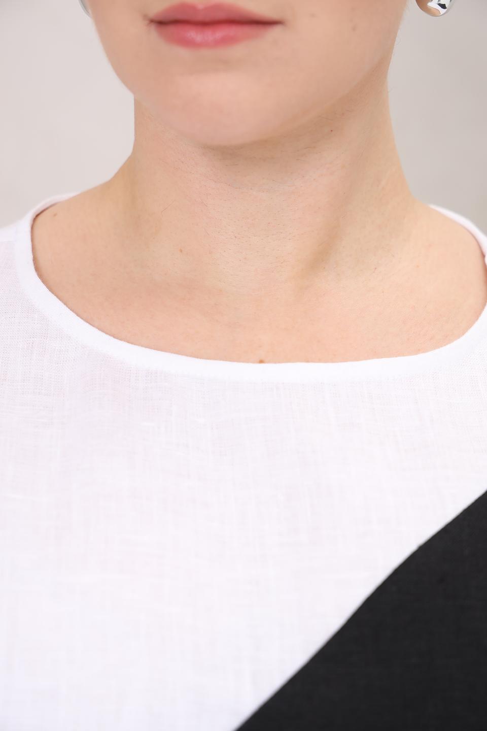 Футболка Electra style чёрно-белая