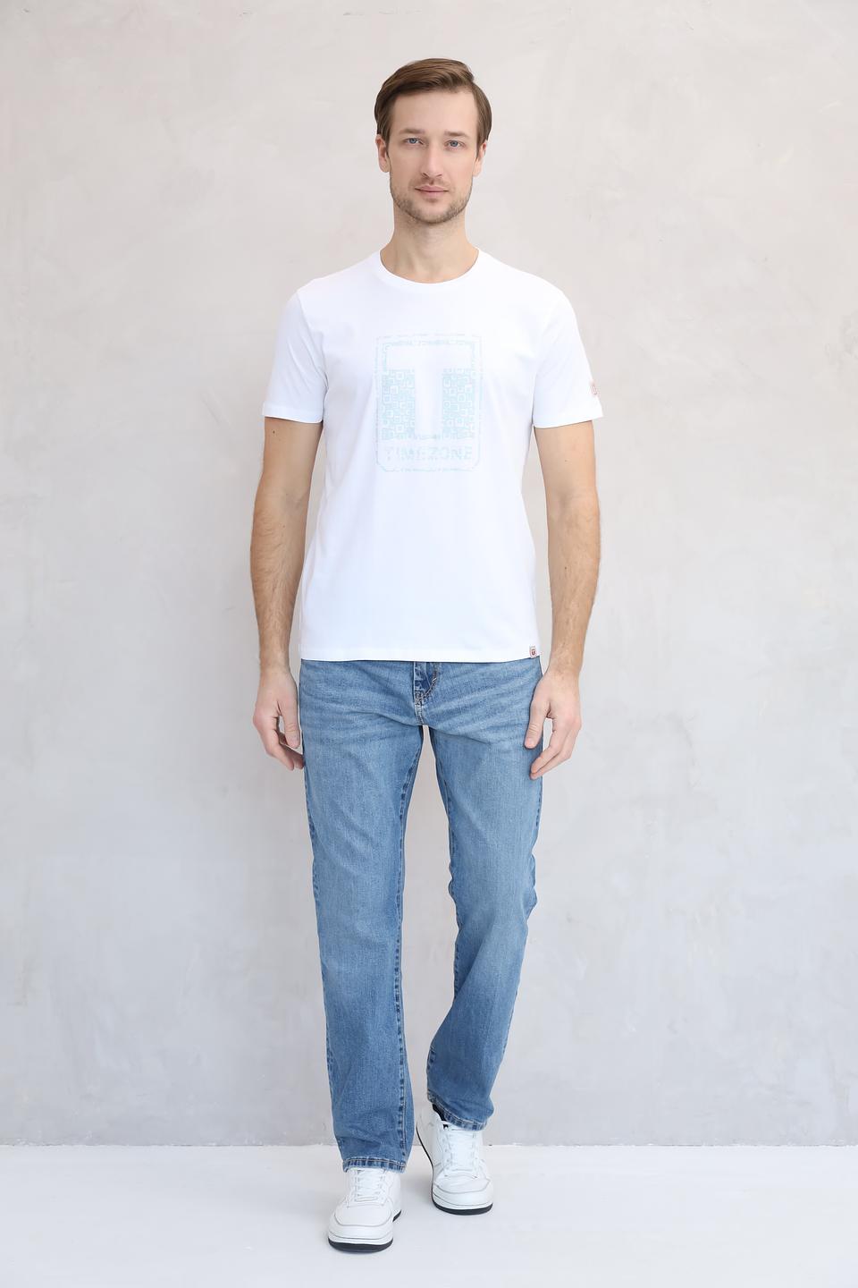 Футболка Time Zone с принтом