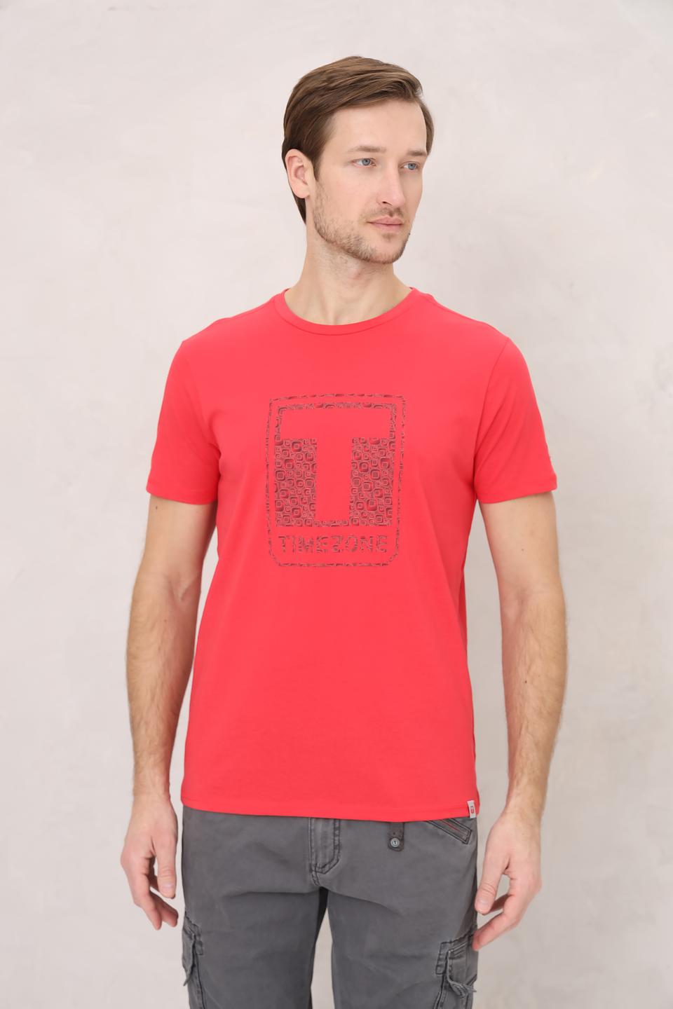 Футболка Time Zone с принтом