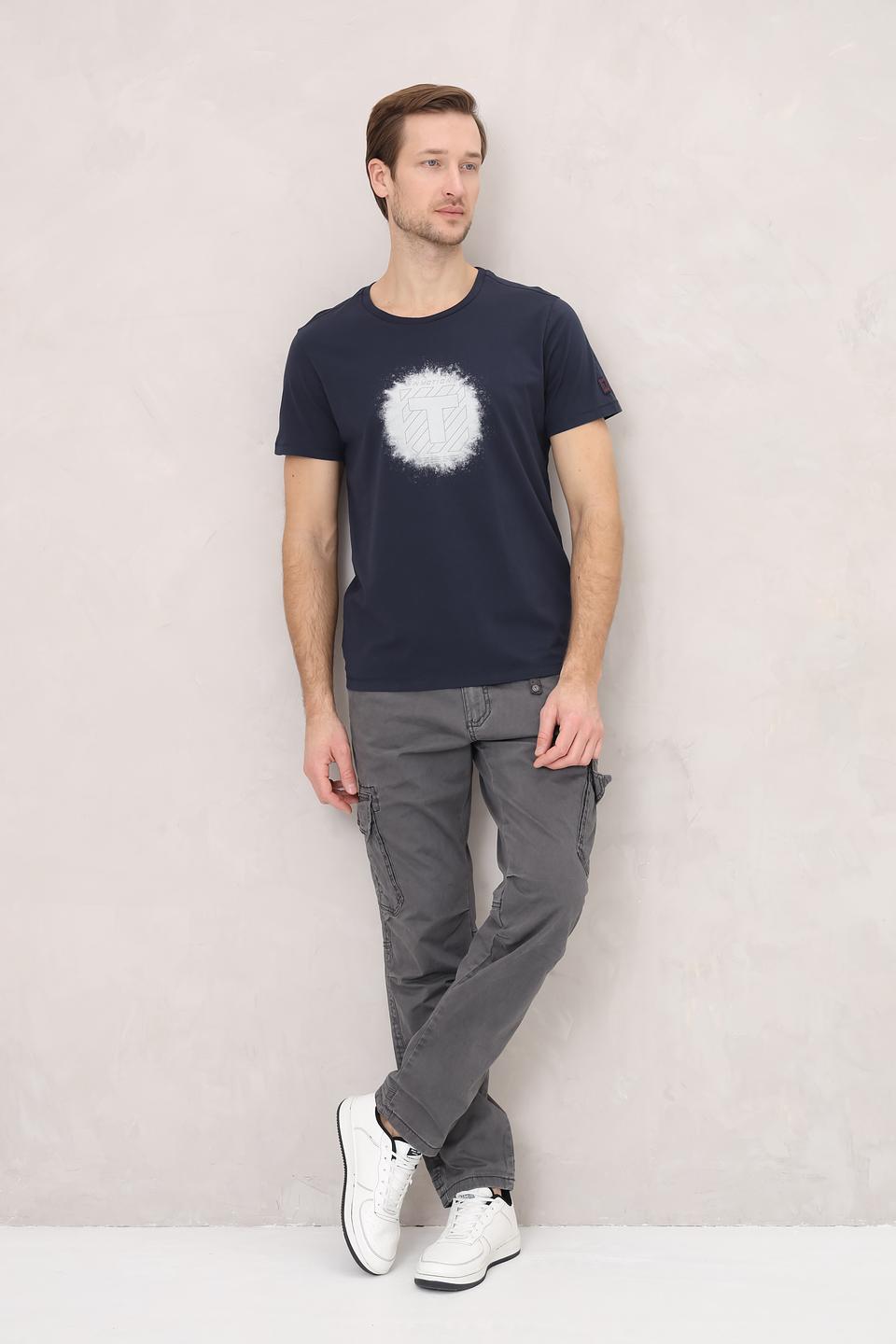 Футболка Time Zone с принтом