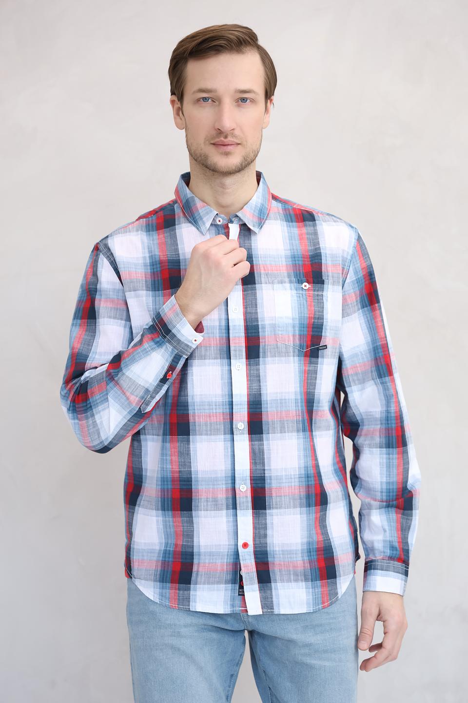 Рубашка Time Zone в клетку