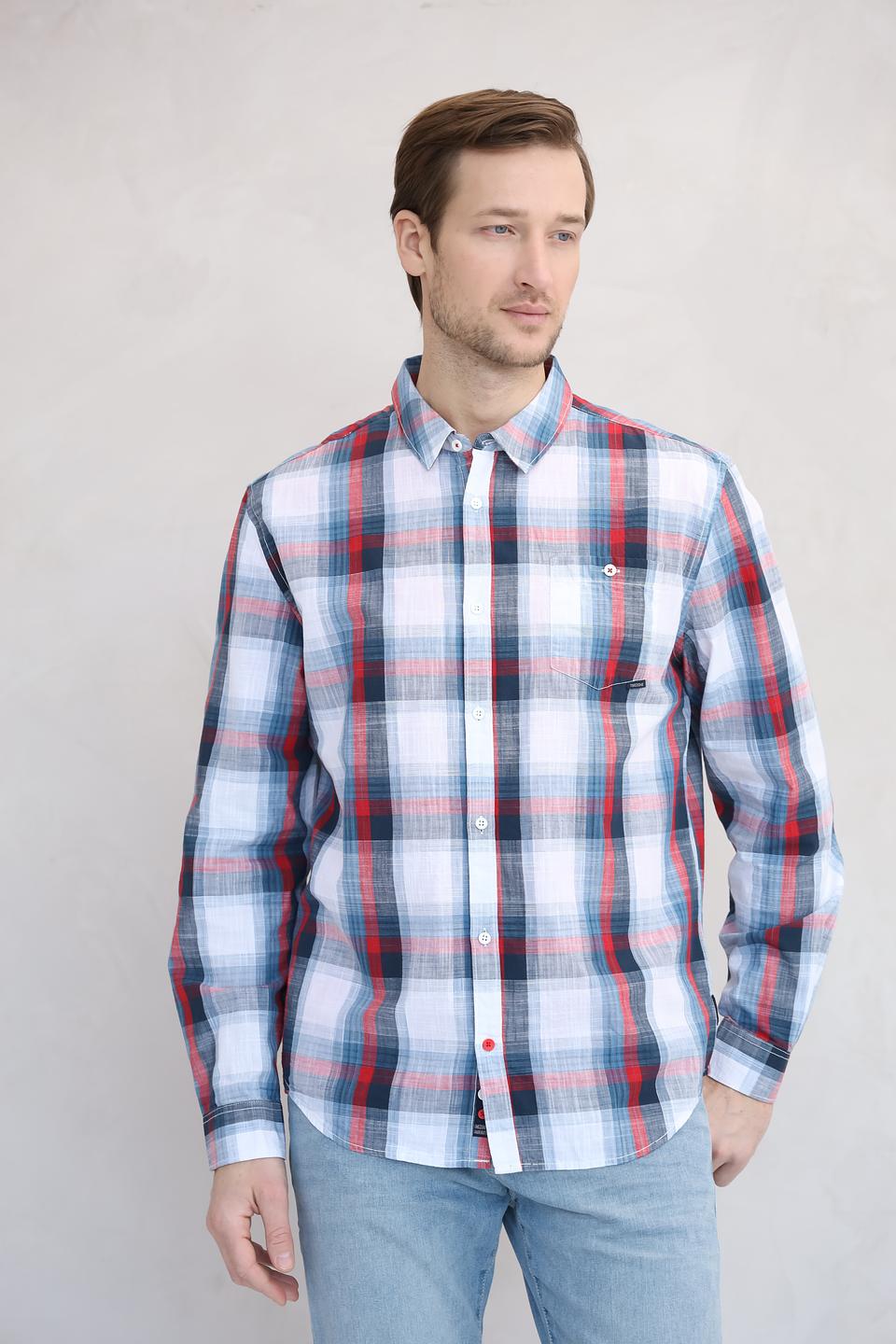 Рубашка Time Zone в клетку