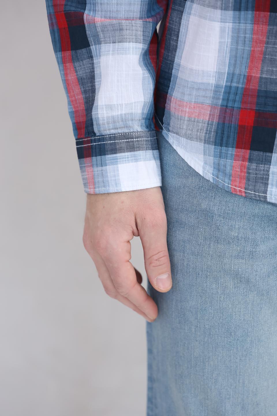 Рубашка Time Zone в клетку