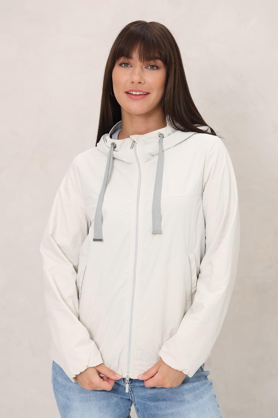 Куртка White Label с капюшоном бежевая