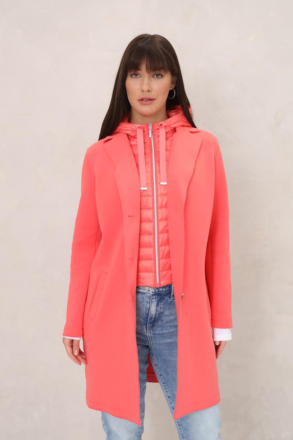 Пальто White Label коралловое