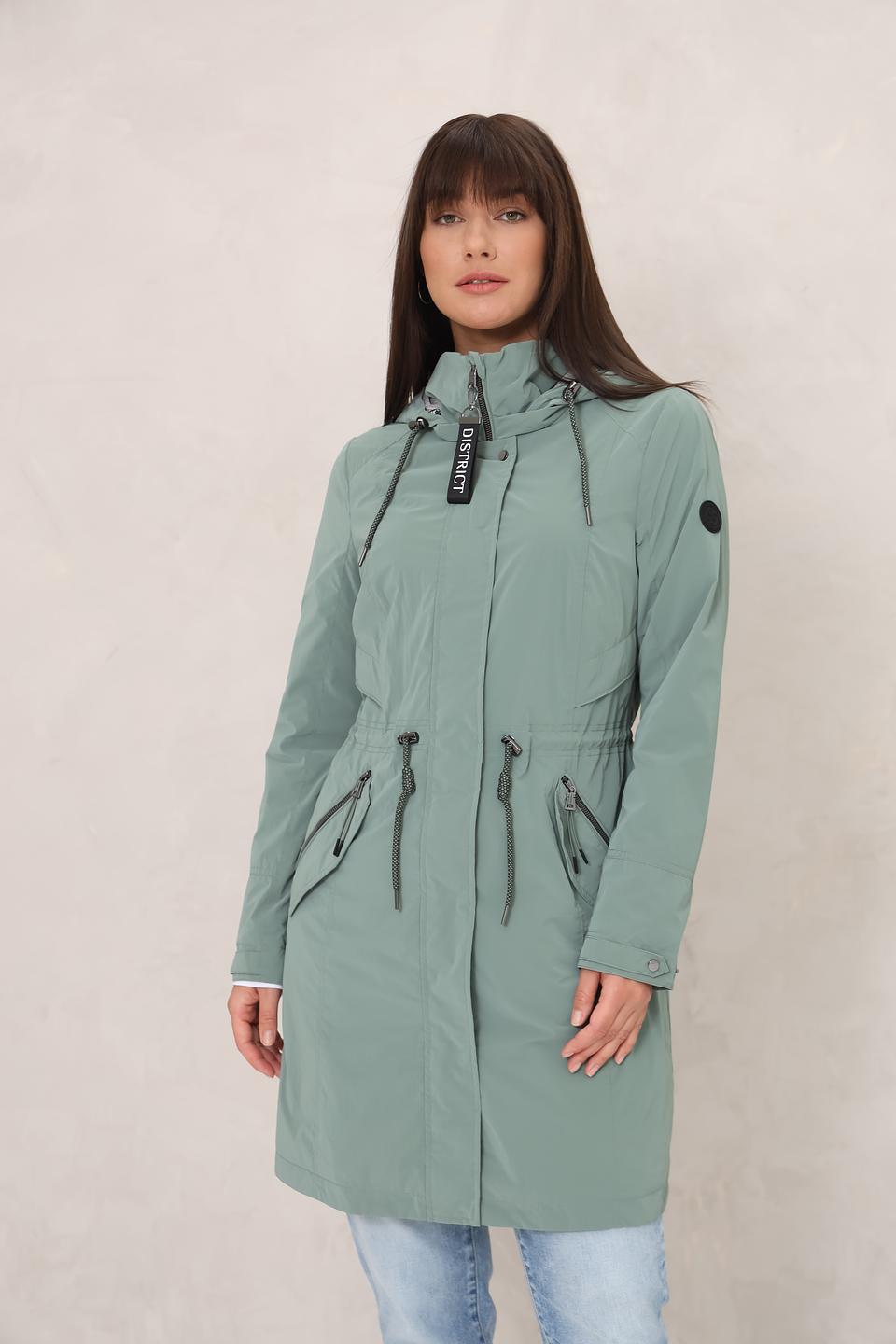 Куртка District женская мятная