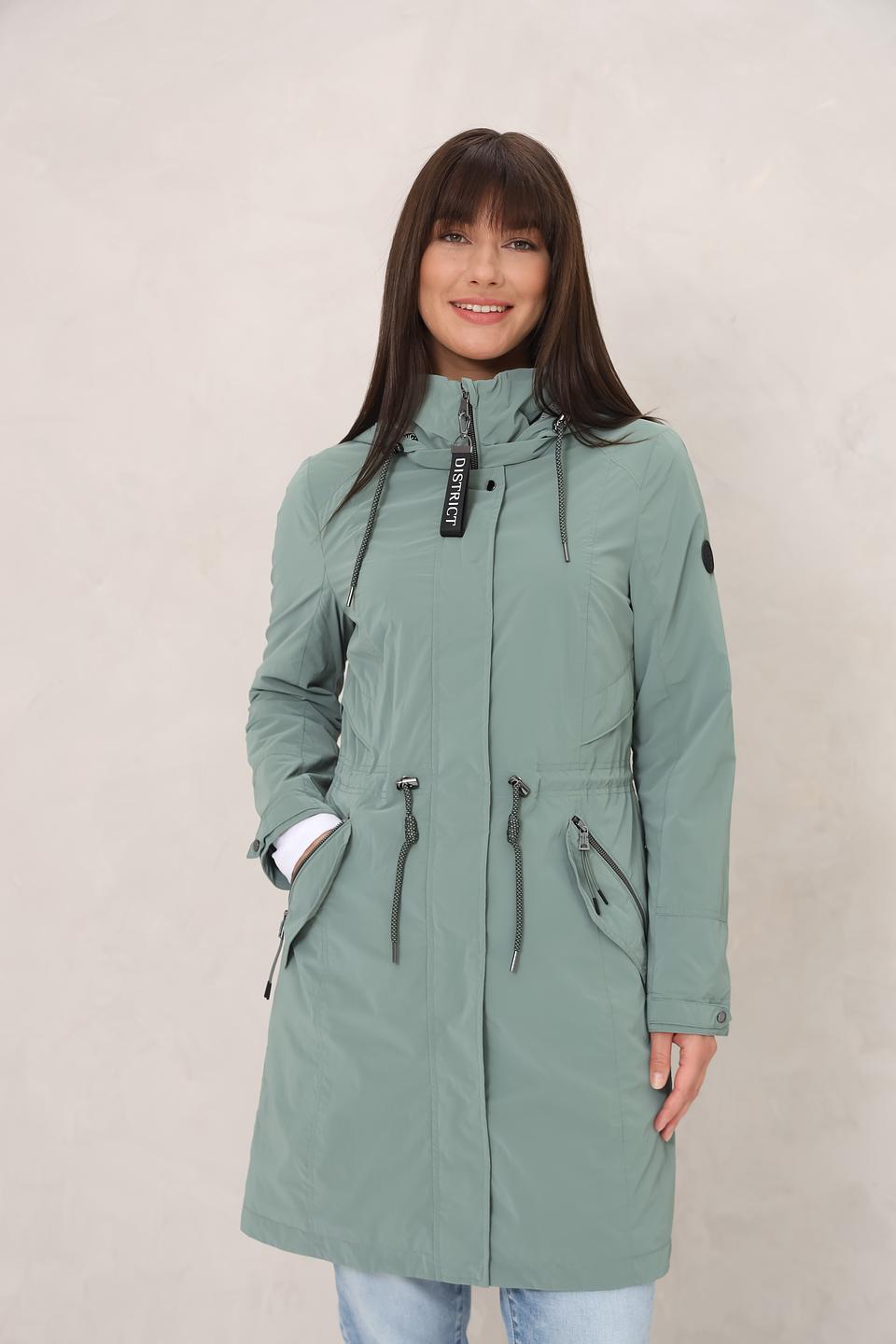 Куртка District женская мятная