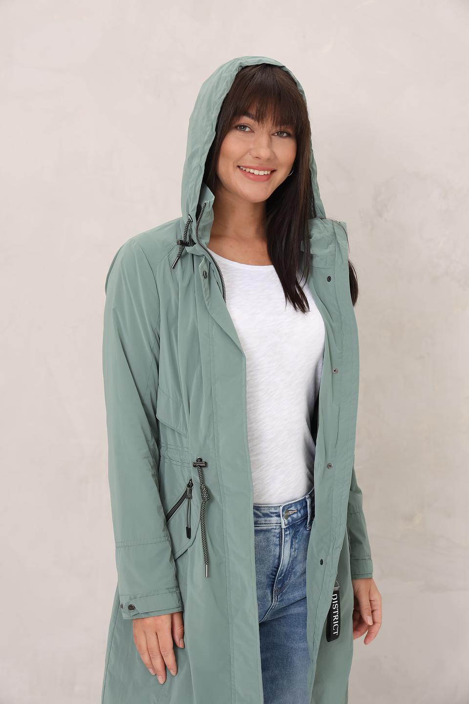 Куртка District женская мятная