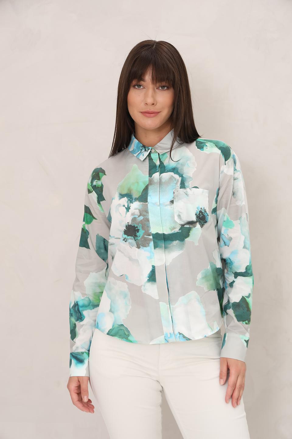 Блуза Monari с цветочным принтом