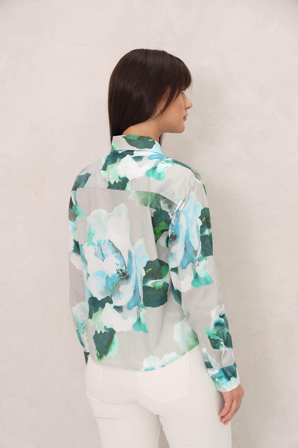 Блуза Monari с цветочным принтом