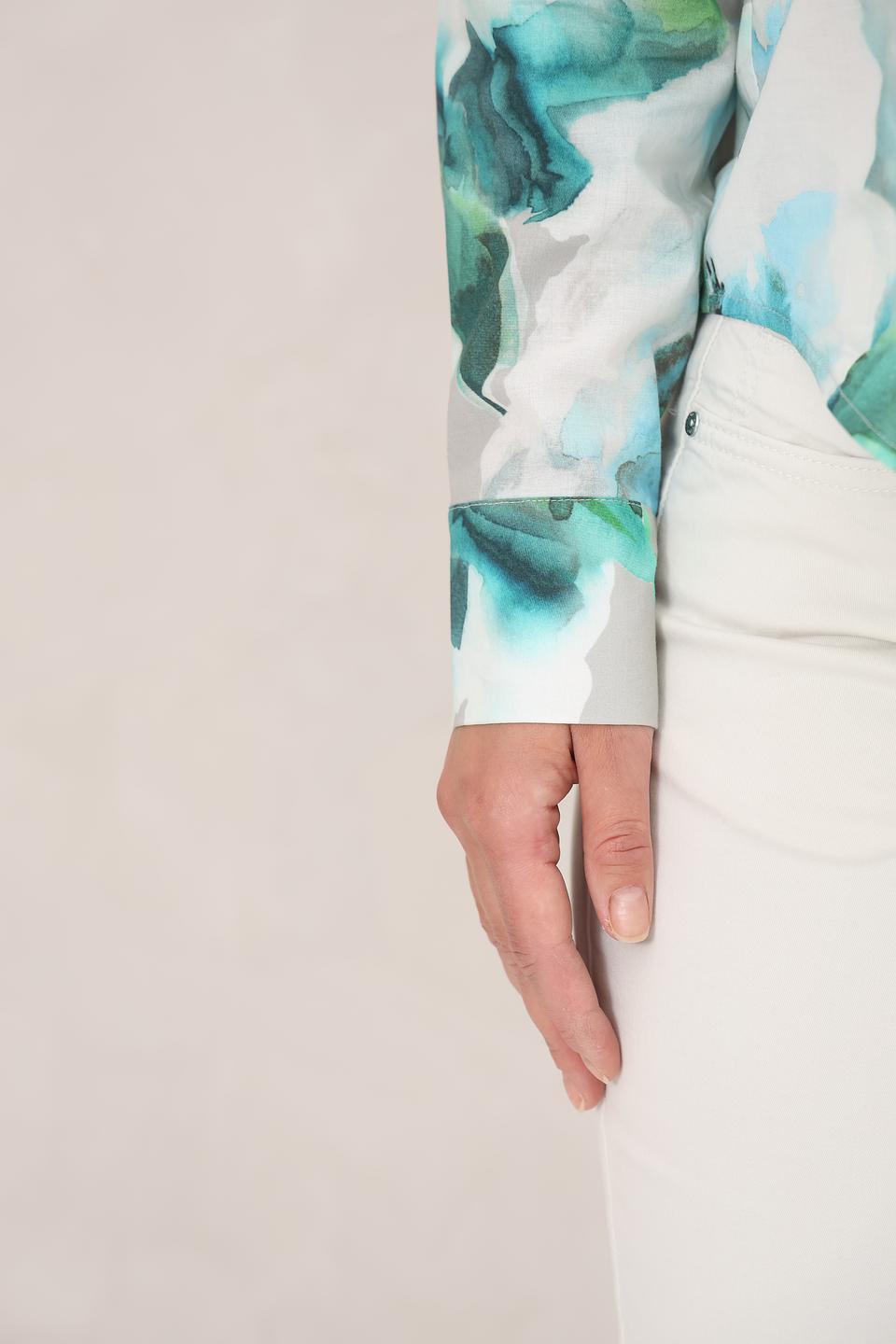 Блуза Monari с цветочным принтом