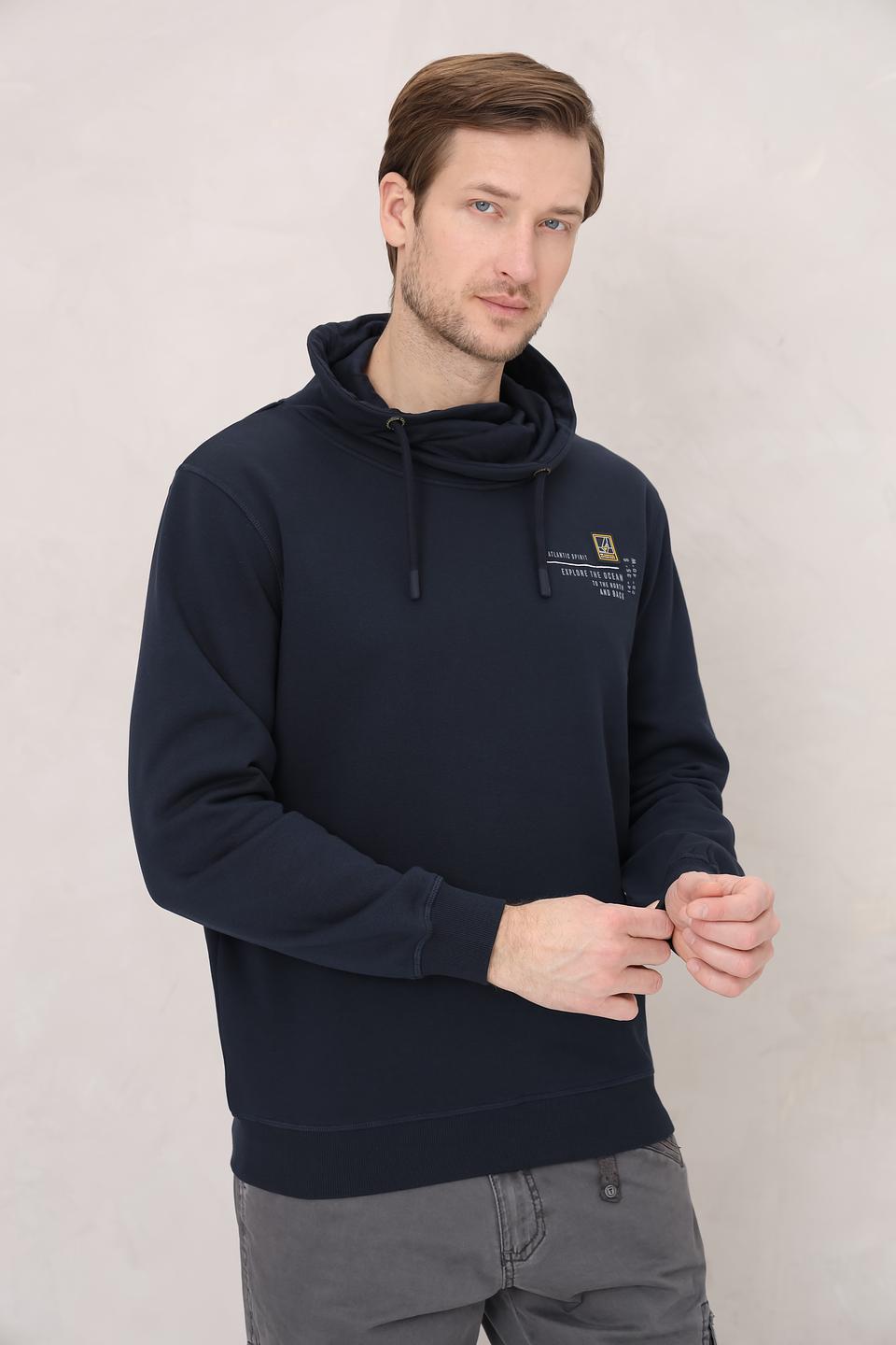 Толстовка Casa Moda темно-синяя