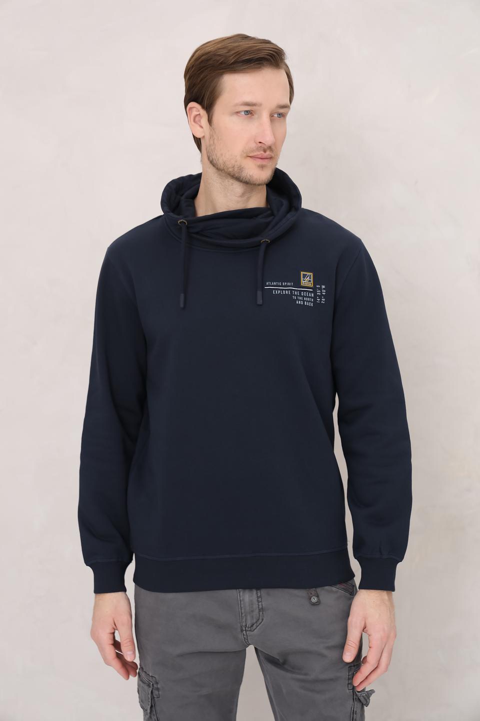 Толстовка Casa Moda темно-синяя