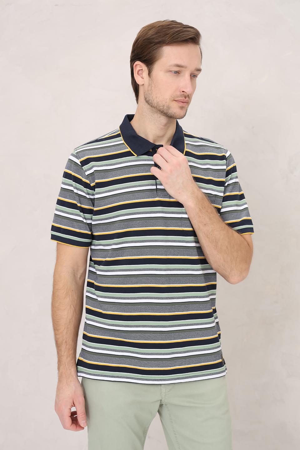 Поло Casa Moda в полоску