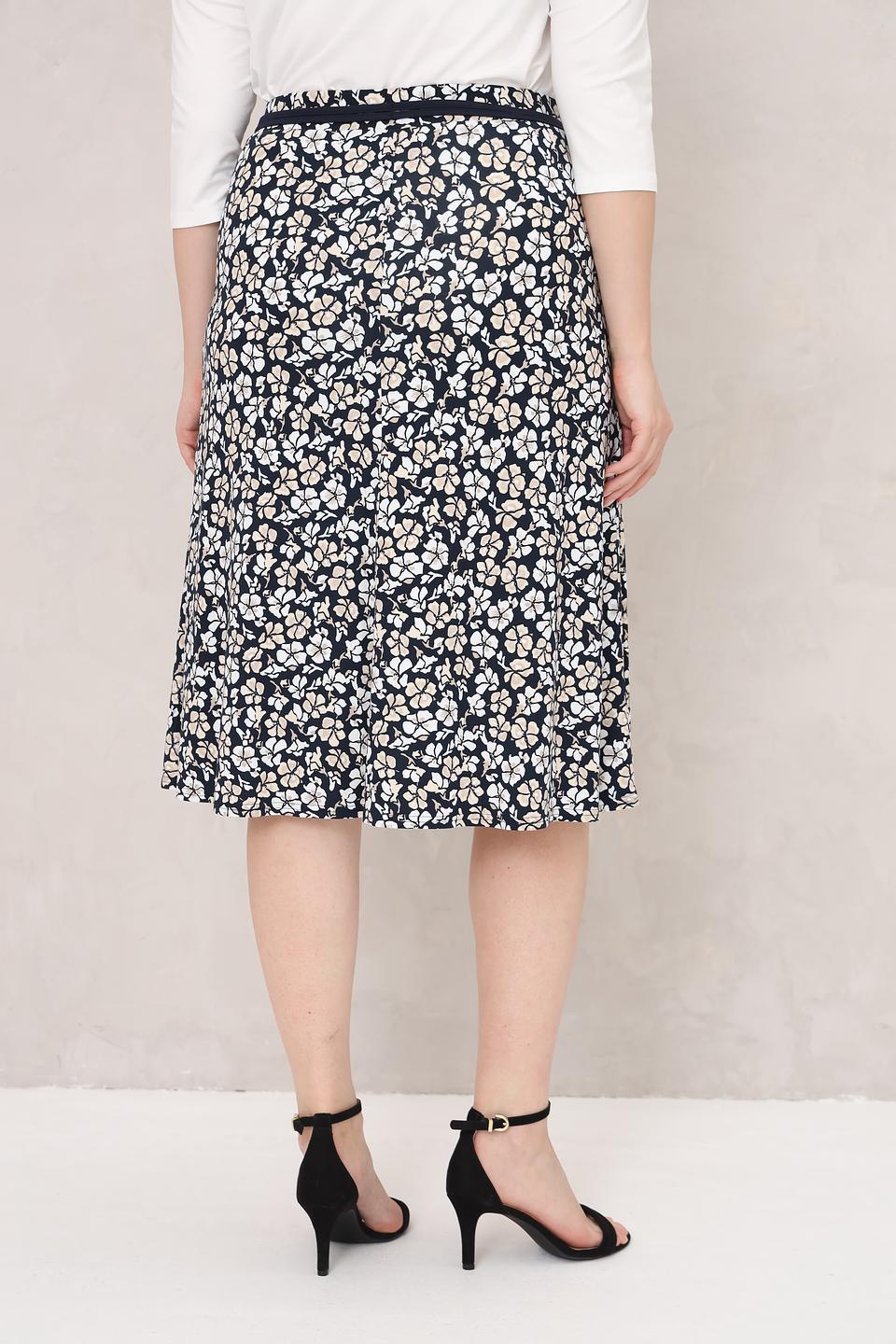 Юбка Frank Walder с цветочным принтом