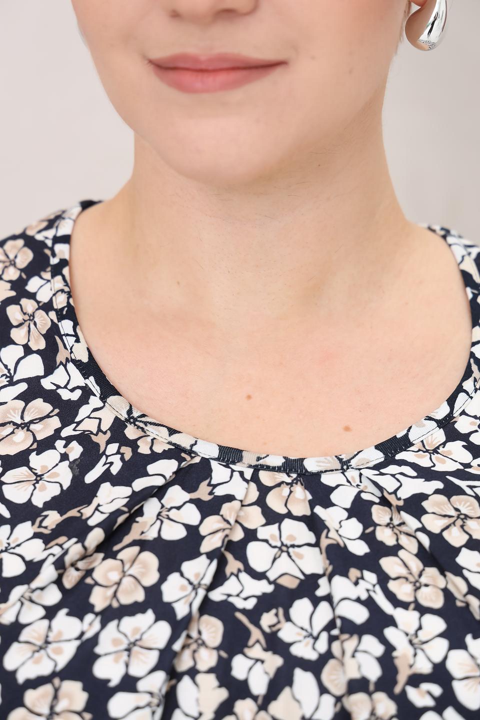 Блуза Frank Walder с цветочным принтом