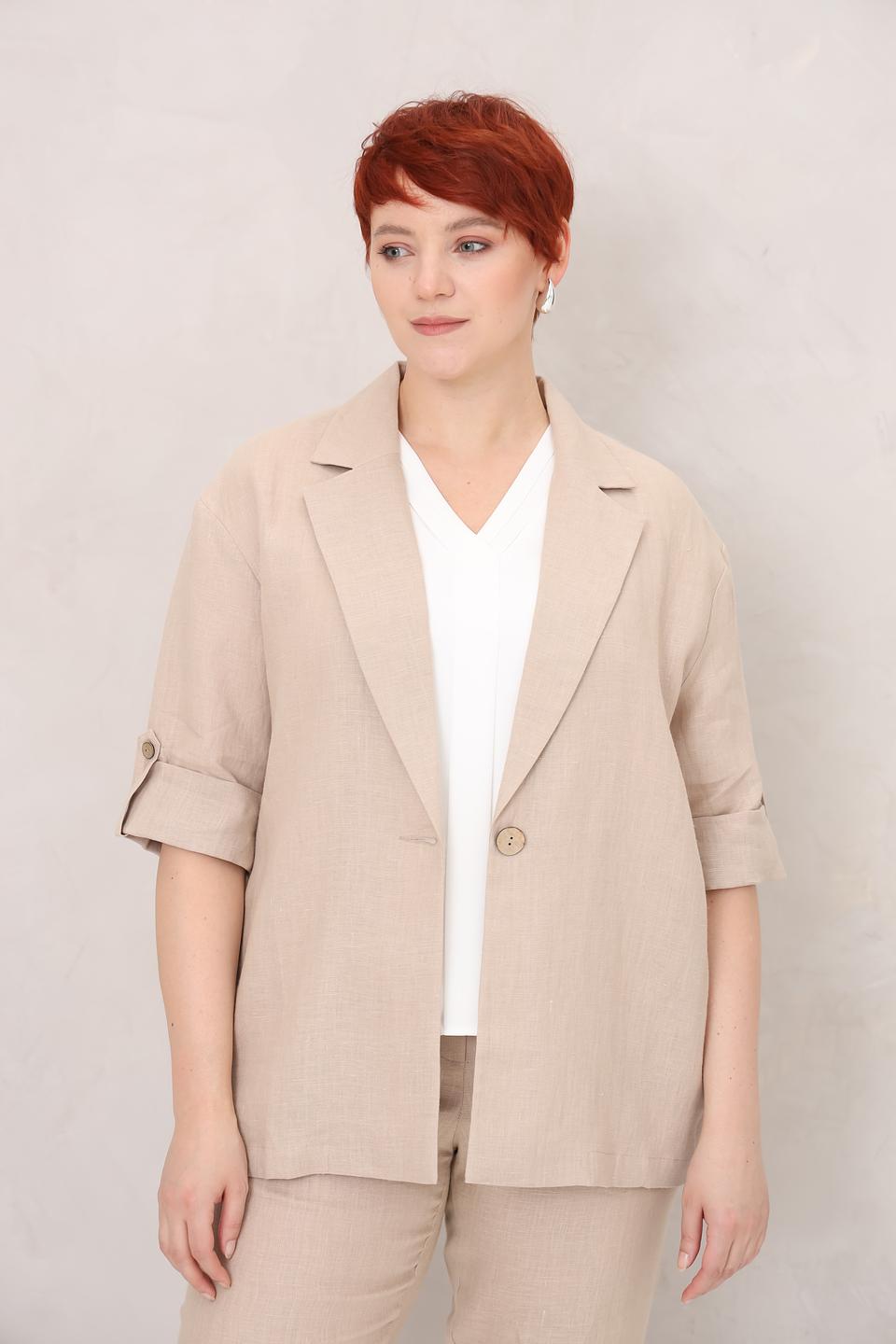 Жакет Electra style бежевый