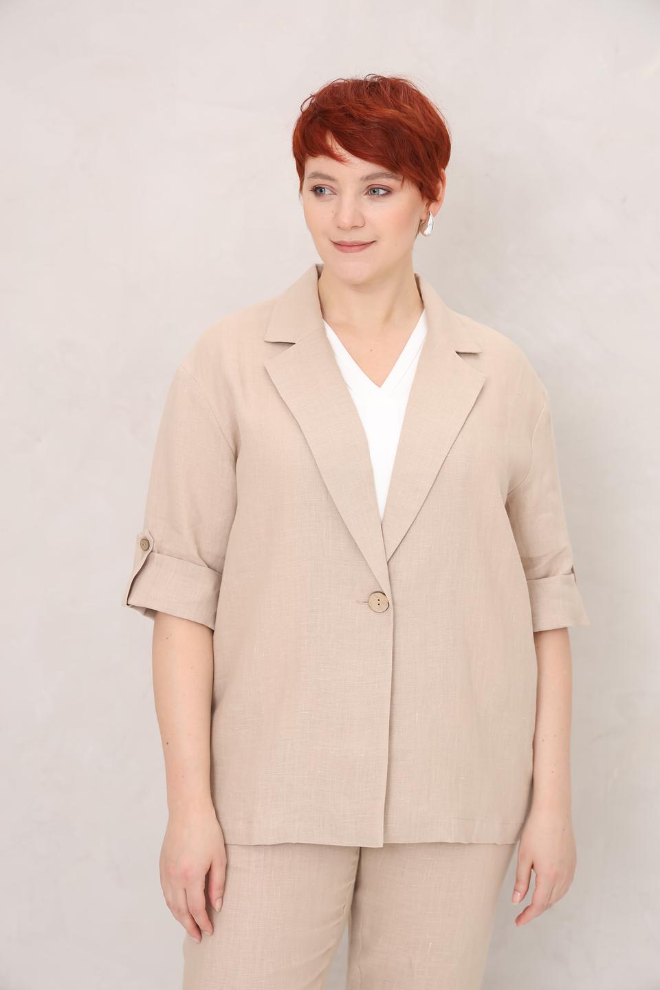 Жакет Electra style бежевый