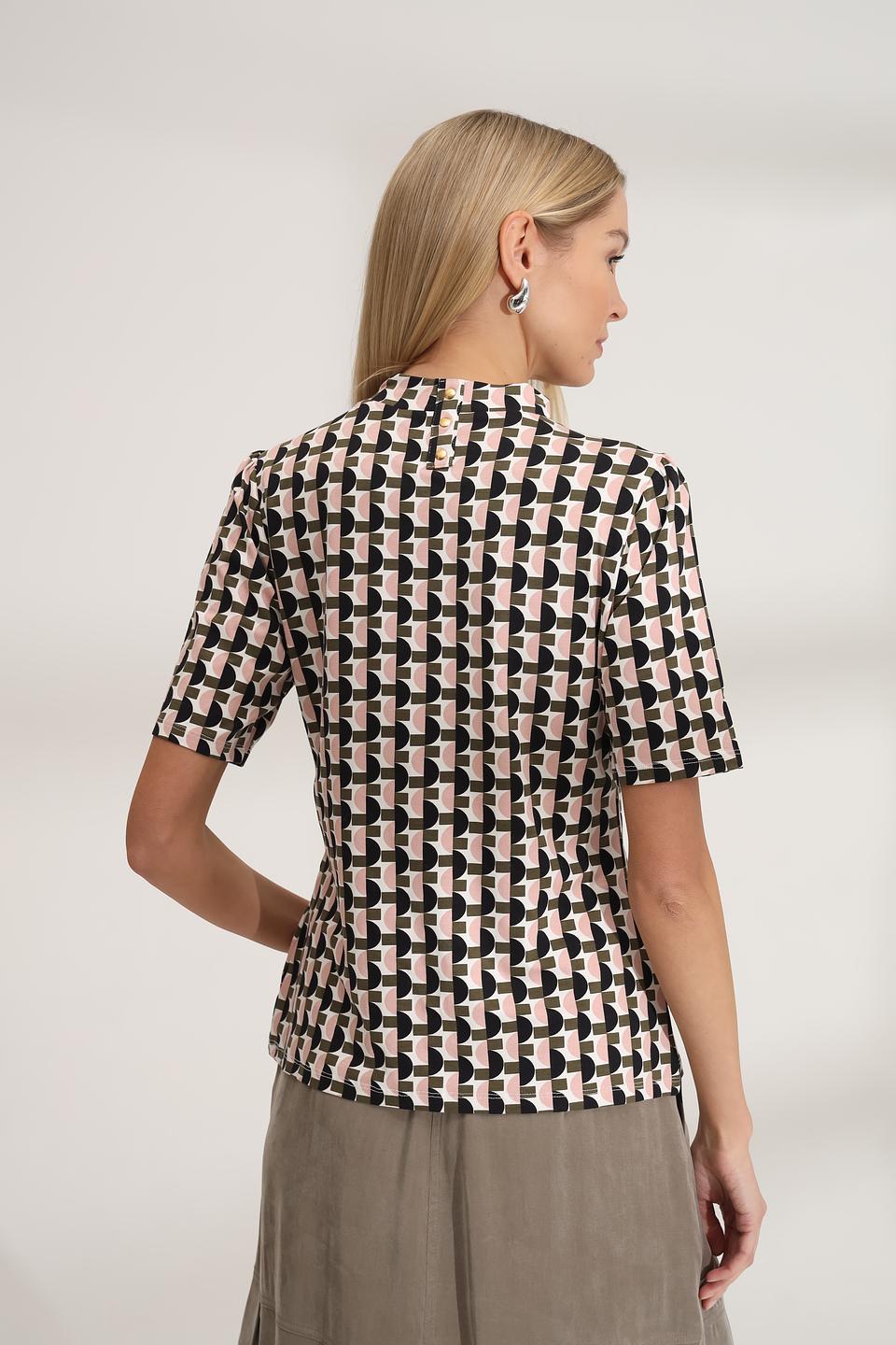 Блуза More and More с геометрическим принтом
