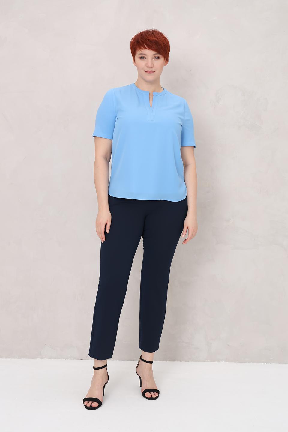 Брюки классические Frank Walder темно-синие