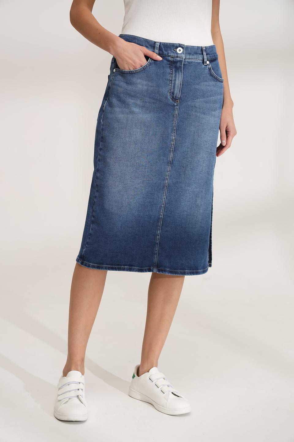 Юбка Gerry Weber деним синяя