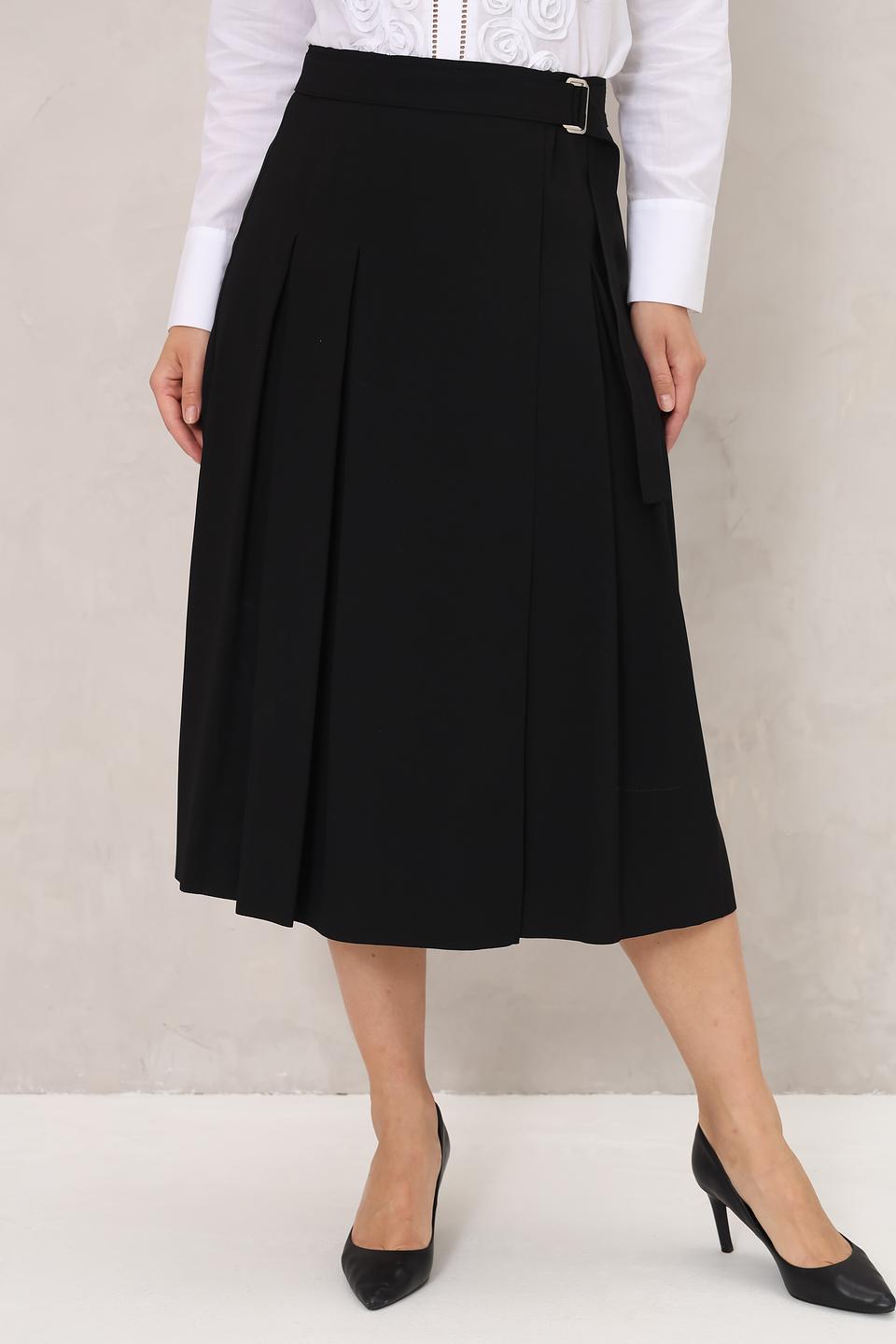 Юбка Gerry Weber чёрная с поясом