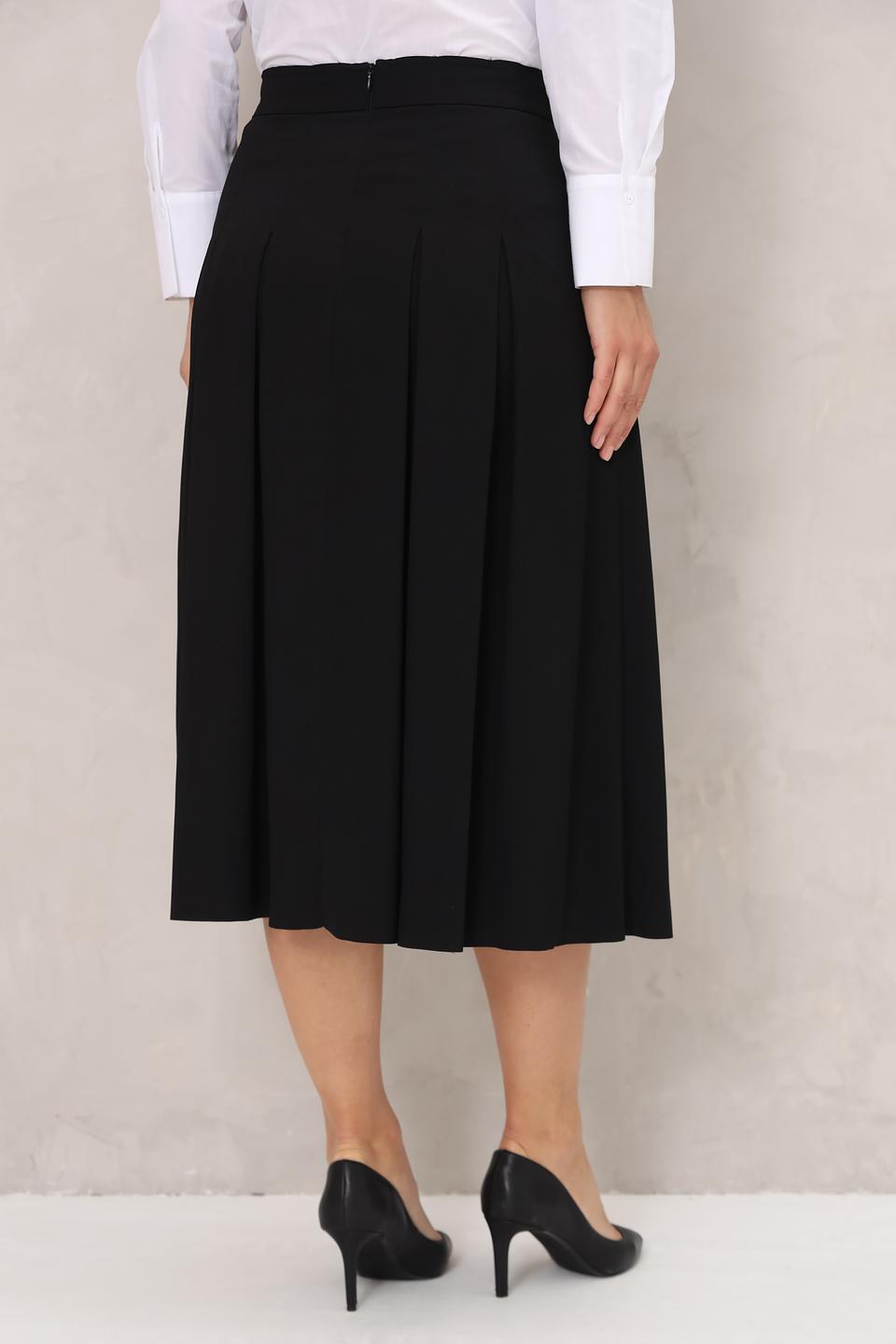 Юбка Gerry Weber чёрная с поясом