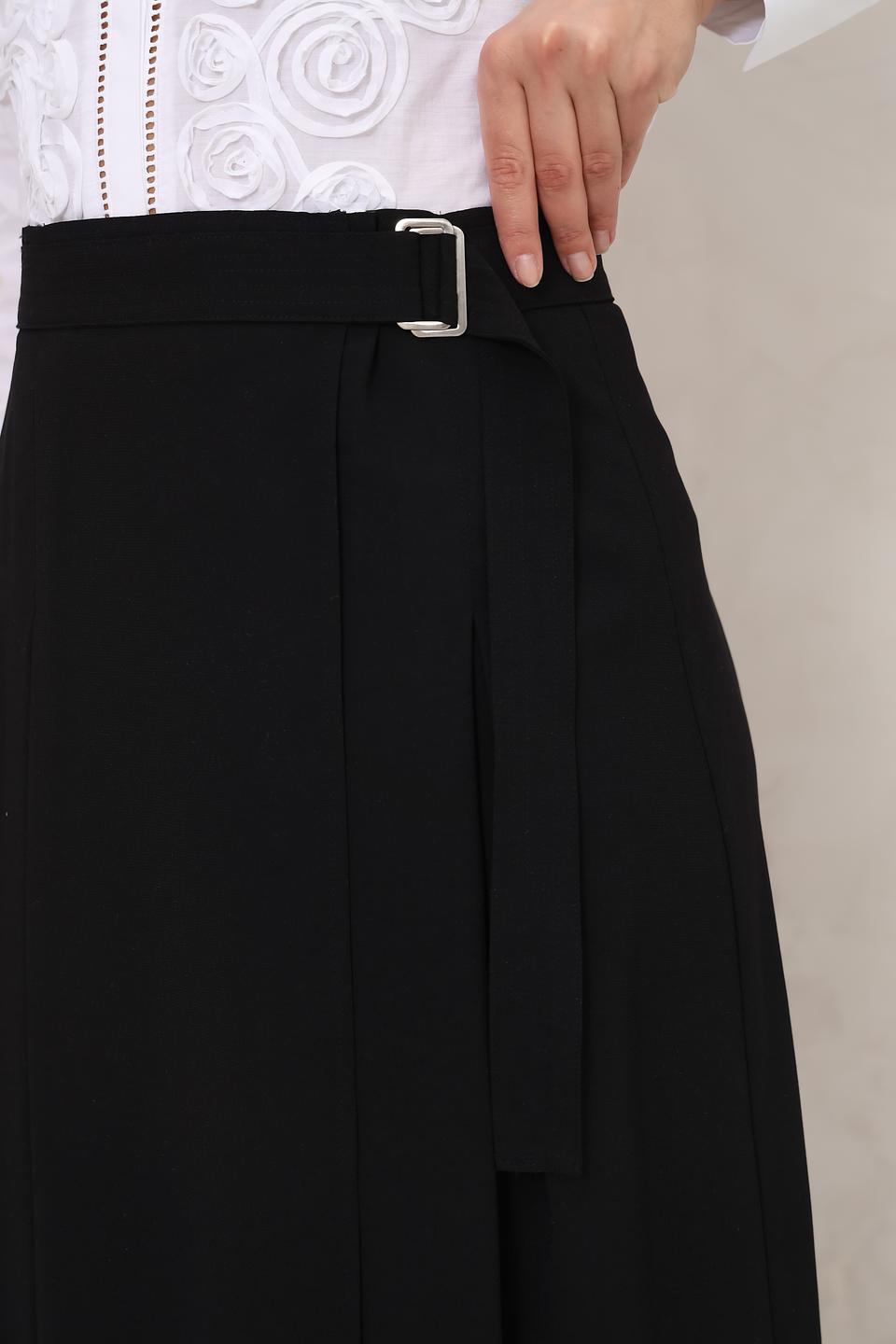 Юбка Gerry Weber чёрная с поясом