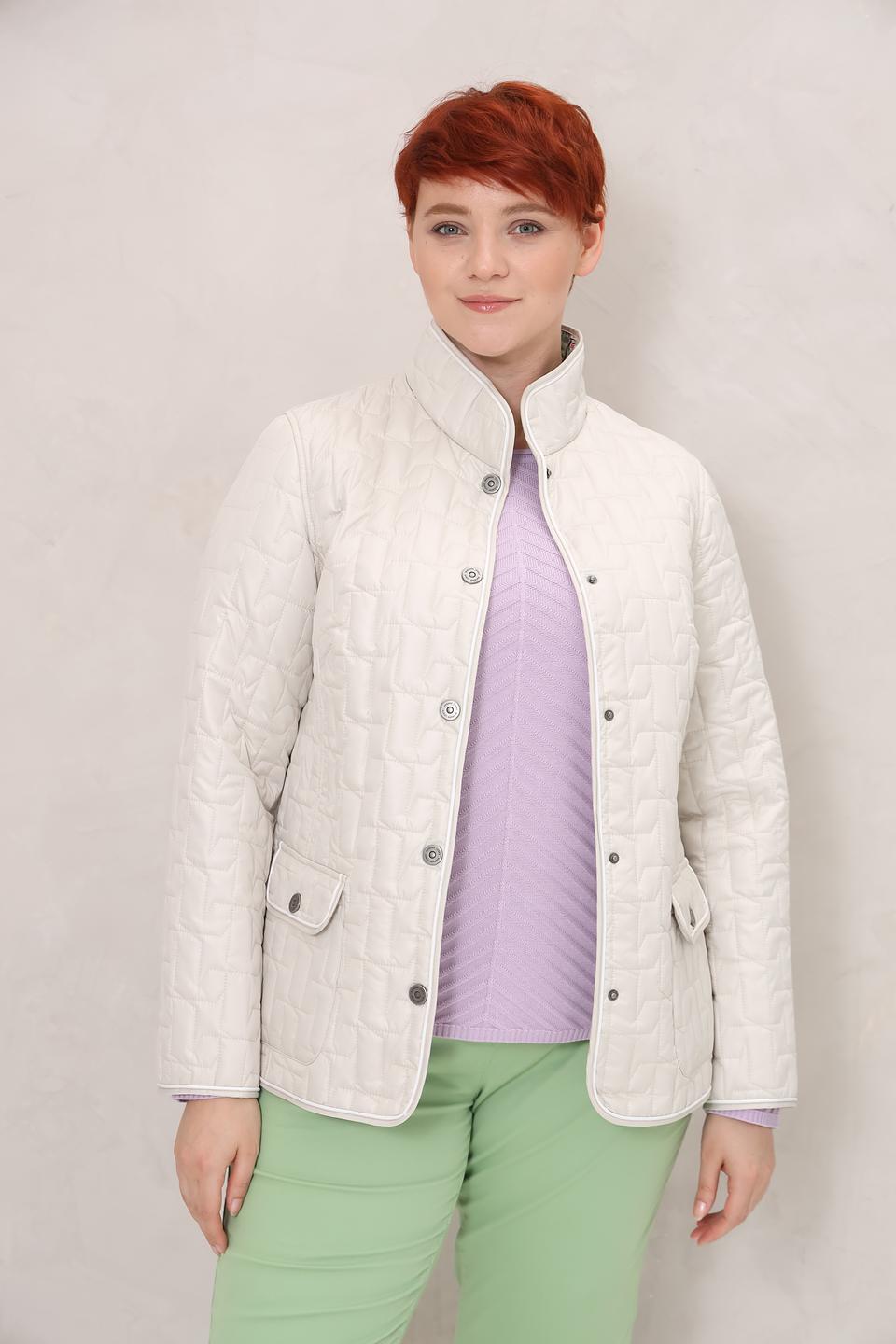 Куртка Lebek стеганая бежевая