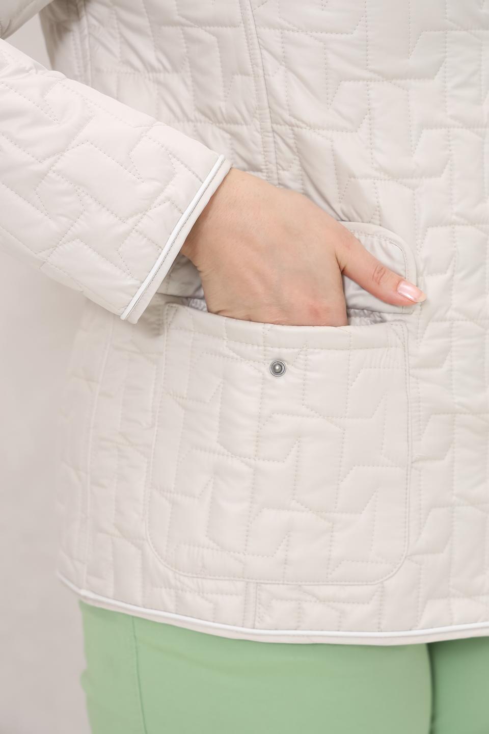 Куртка Lebek стеганая бежевая