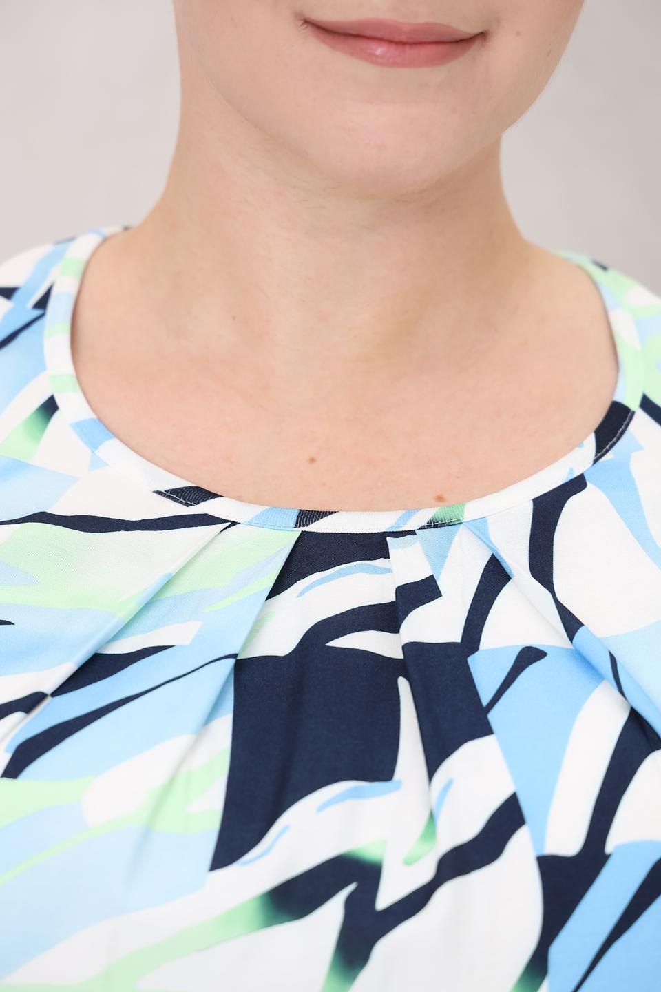 Блуза Frank Walder с абстрактным принтом