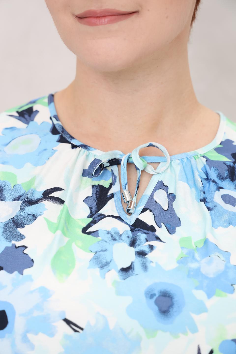 Блуза Frank Walder с цветочным принтом