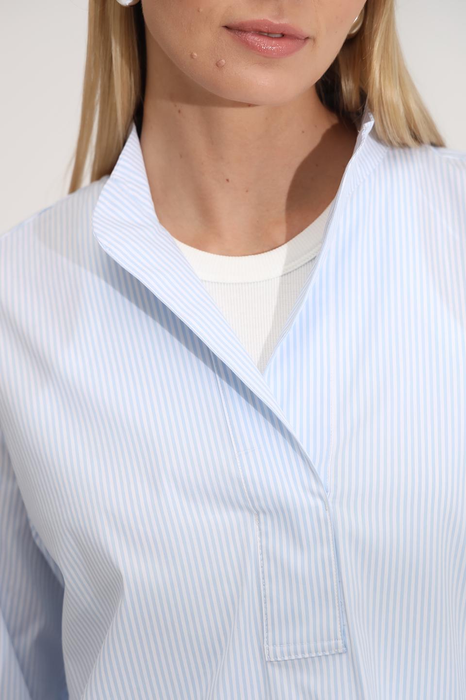 Блуза Gerry Weber в полоску голубую