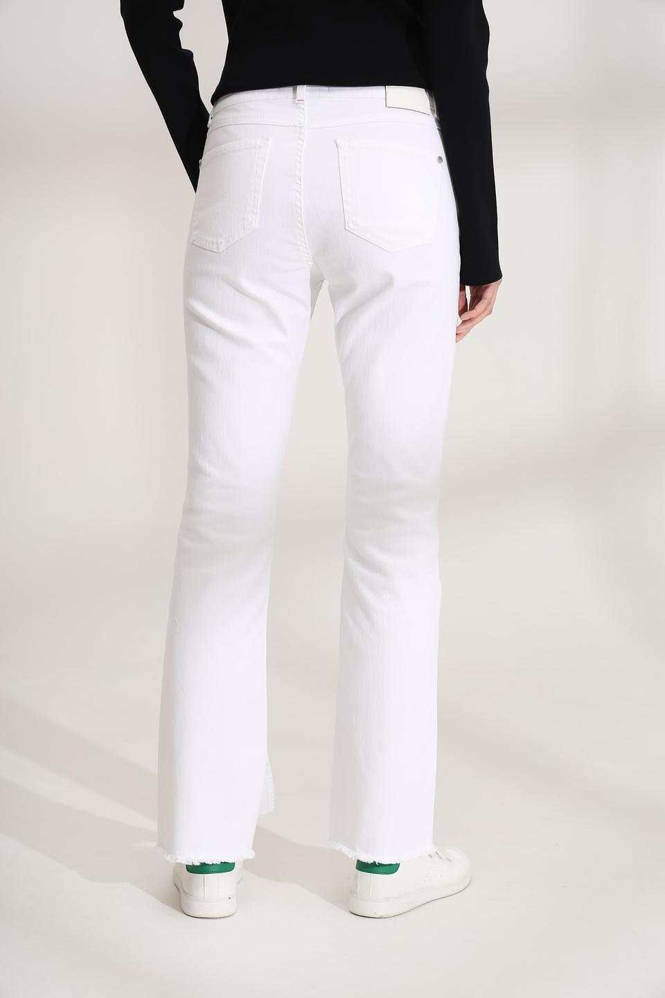 Джинсы Angels с разрезом белые