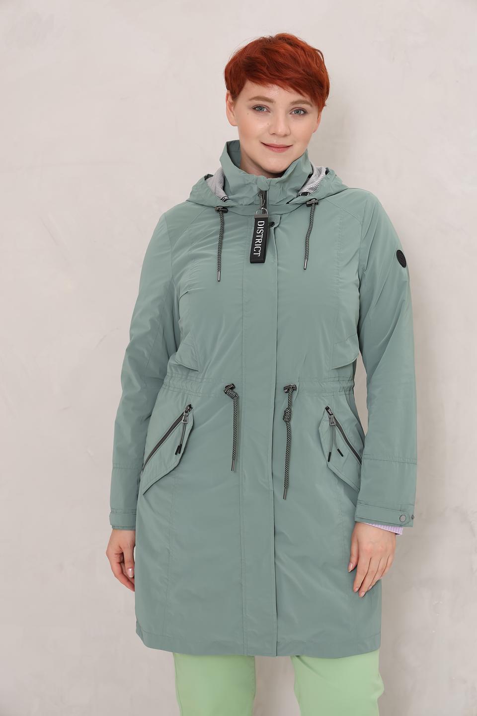 Куртка District женская мятная