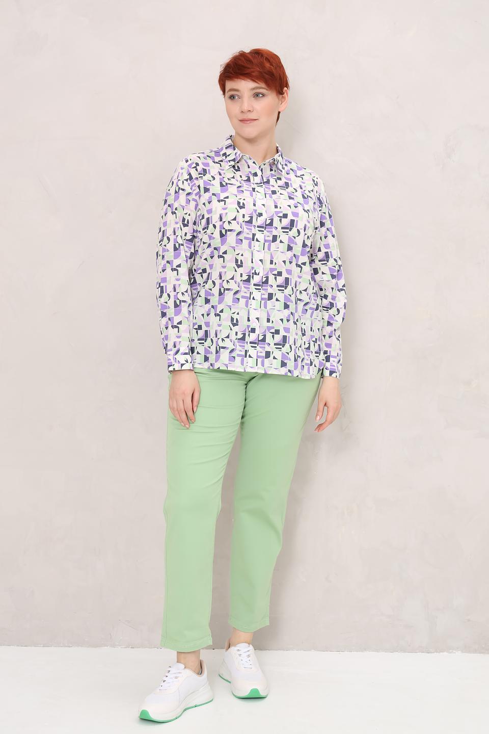 Брюки классические Olsen лайм