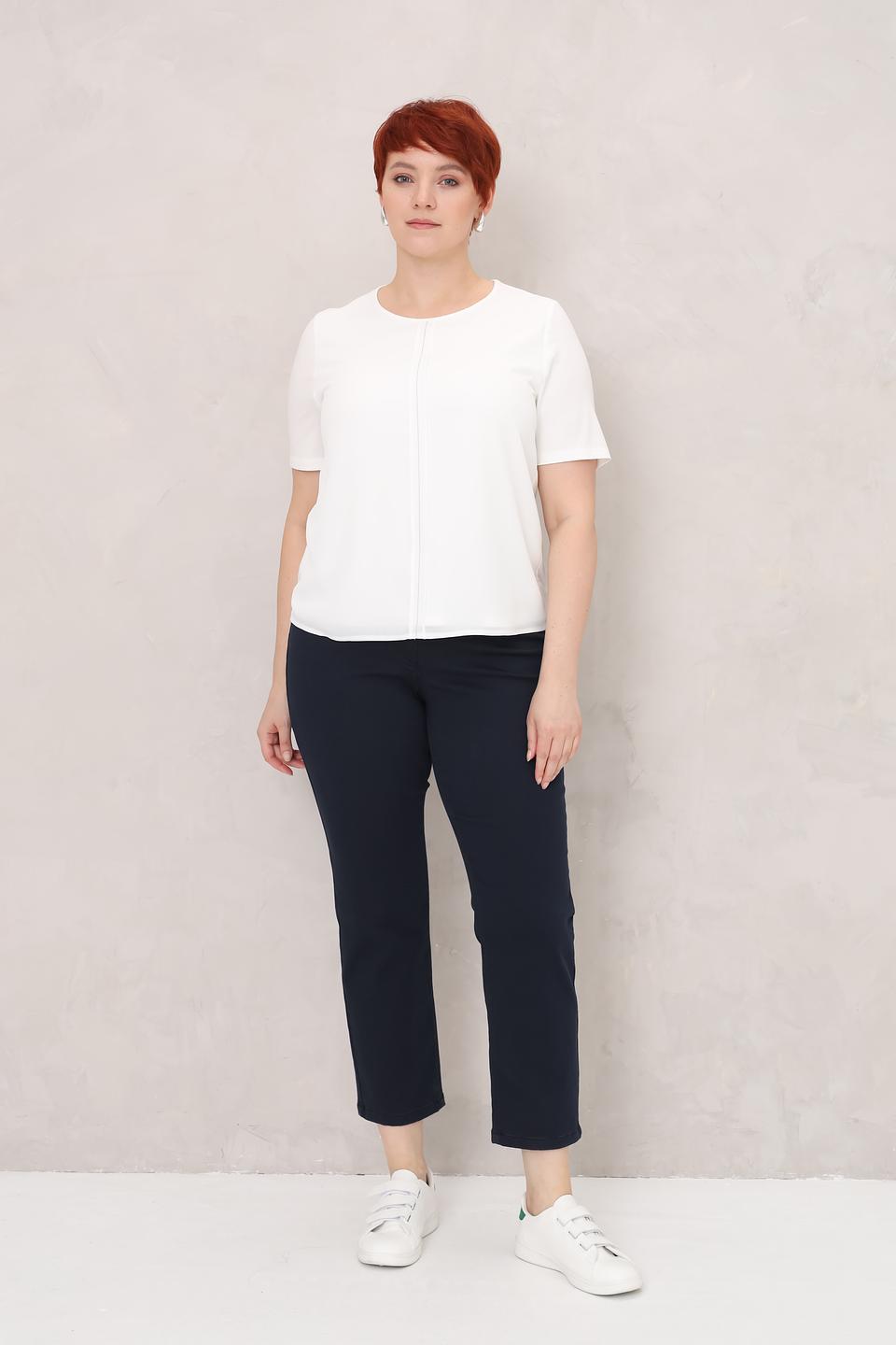 Брюки Relaxed by Toni темно-синие