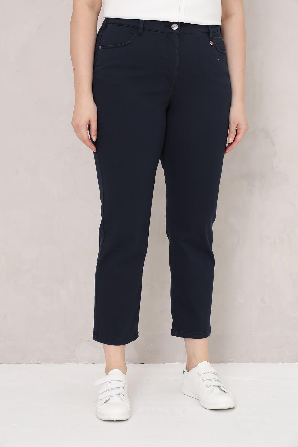 Брюки Relaxed by Toni темно-синие