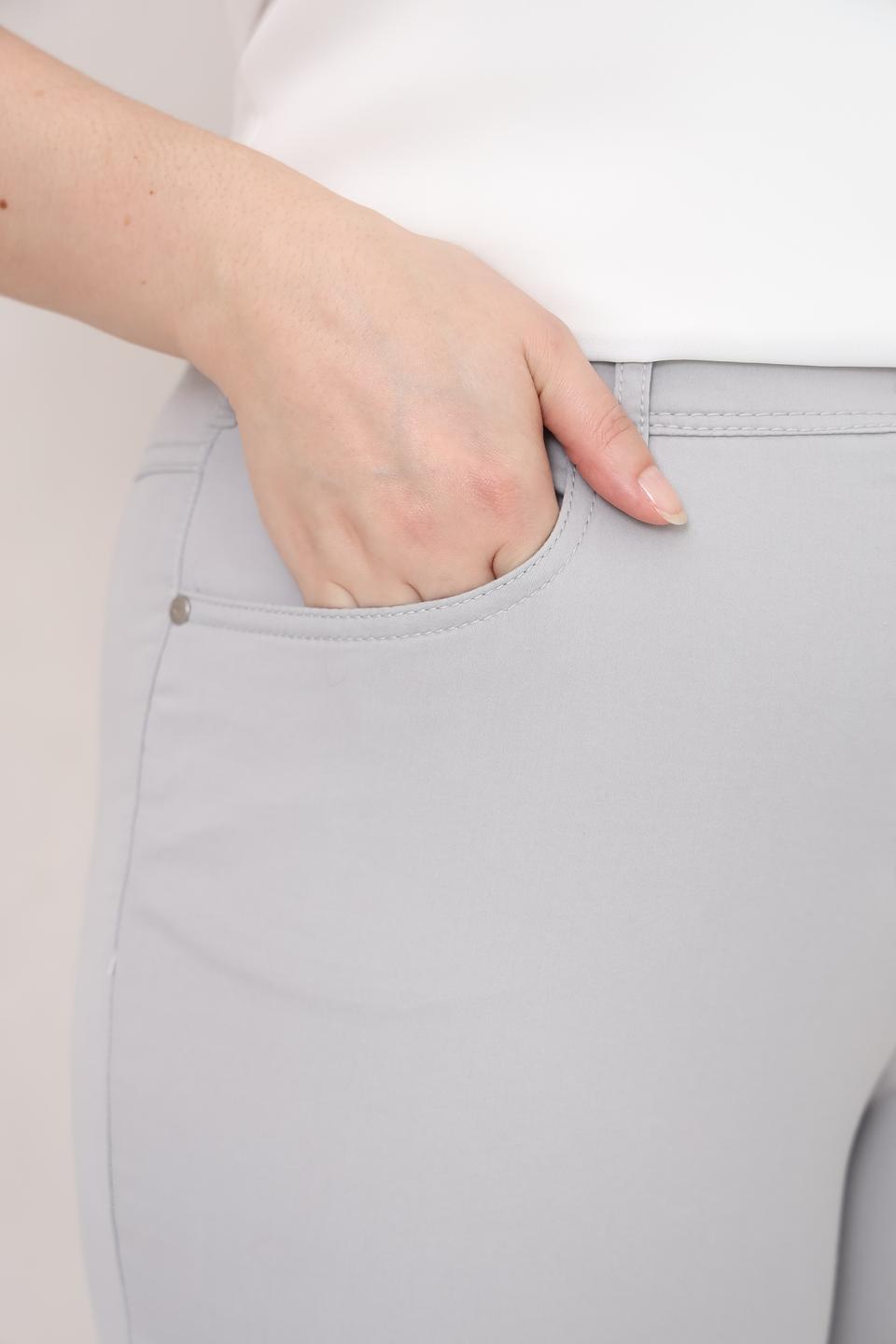 Брюки Relaxed by Toni серые