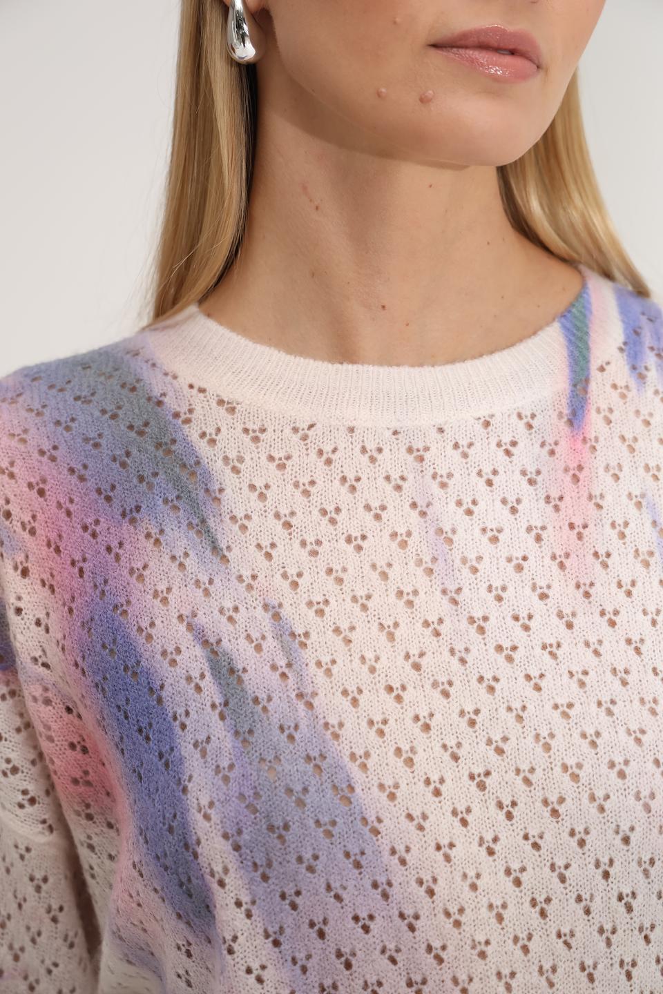 Пуловер Taifun с принтом