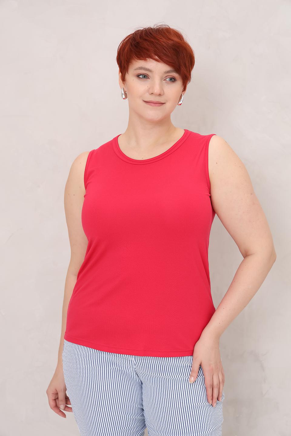 Топ Frank Walder малиновый