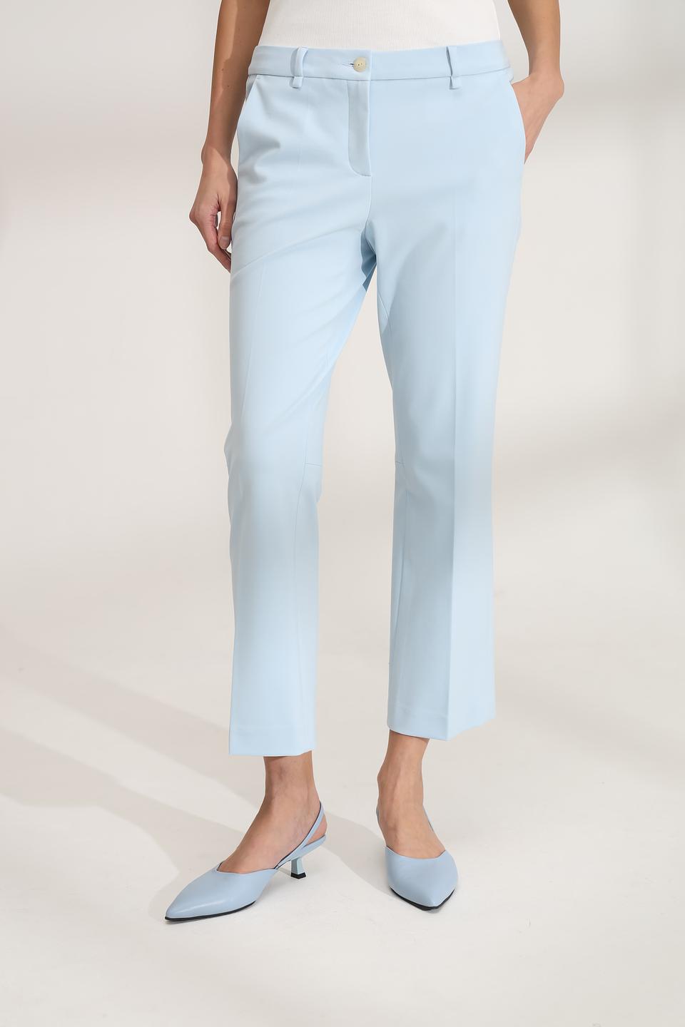 Брюки классические Luisa Cerano голубые