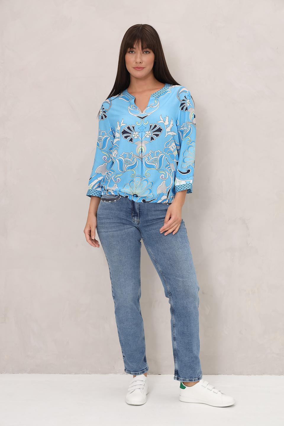 Джинсы Bianca с декором