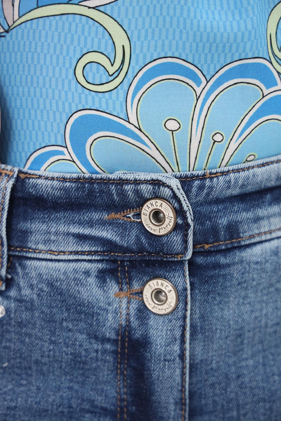 Джинсы Bianca с декором