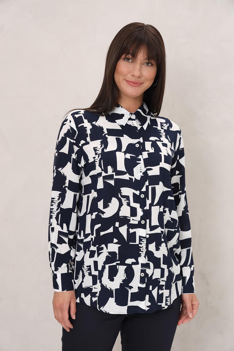 Рубашка Rabe collection с принтом