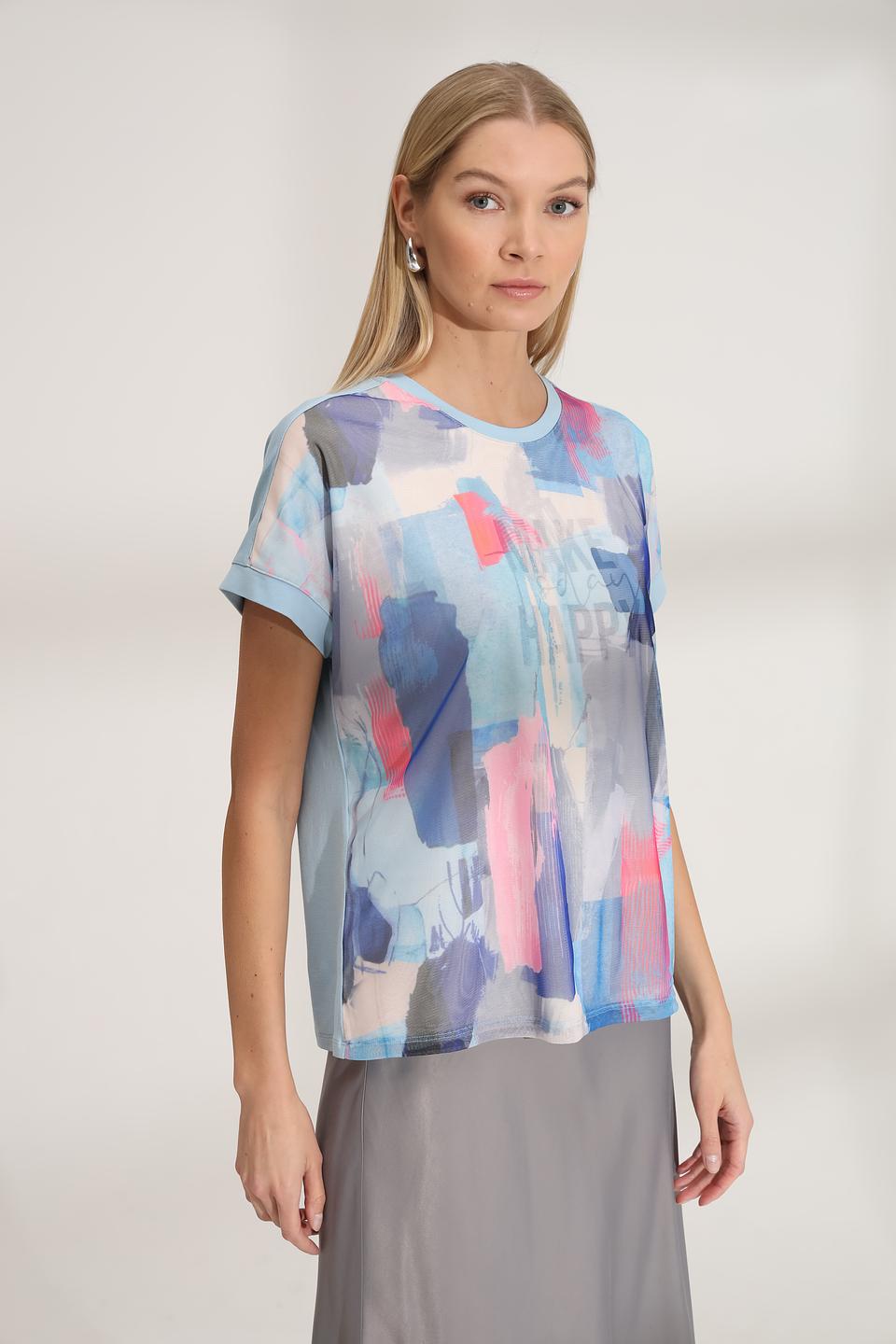 Футболка Lecomte с принтом